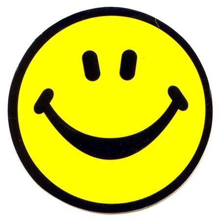 Colorful Smiley Faces Greeting Cards 